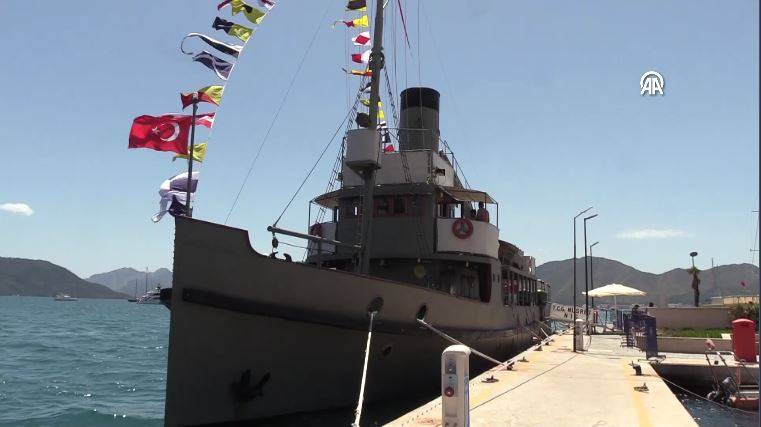 TCG Nusret Müze Gemisi Marmaris'te 24
